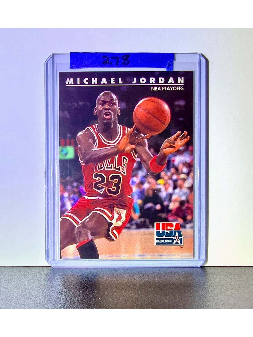 Michael Jordan 1992-93 Skybox USA Basketball #42 Basketball Card Chicago Bulls